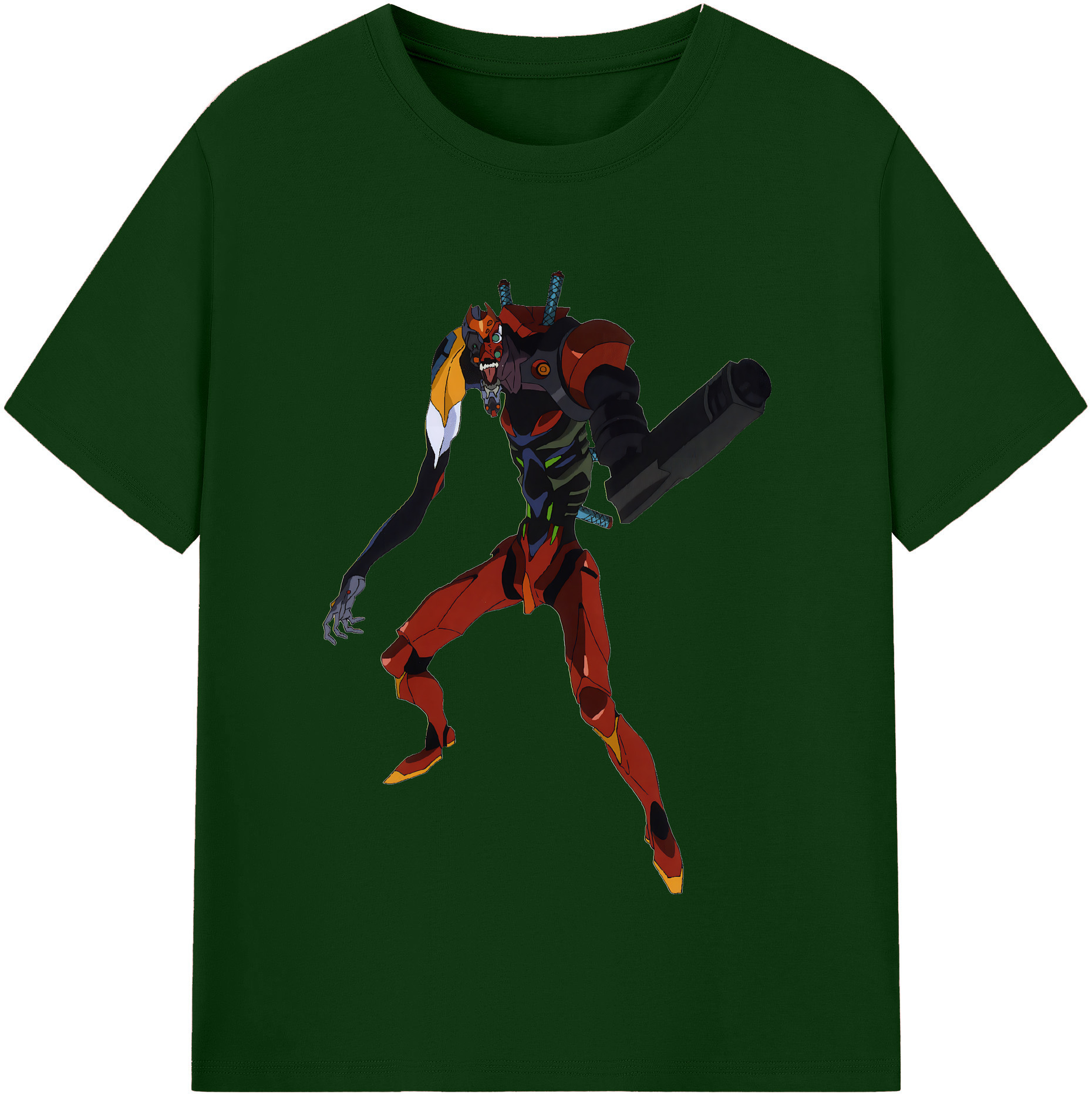（画像用） EVA 新世紀エヴァンゲリオン 綿100％半袖Tシャツ（フロントプリント）